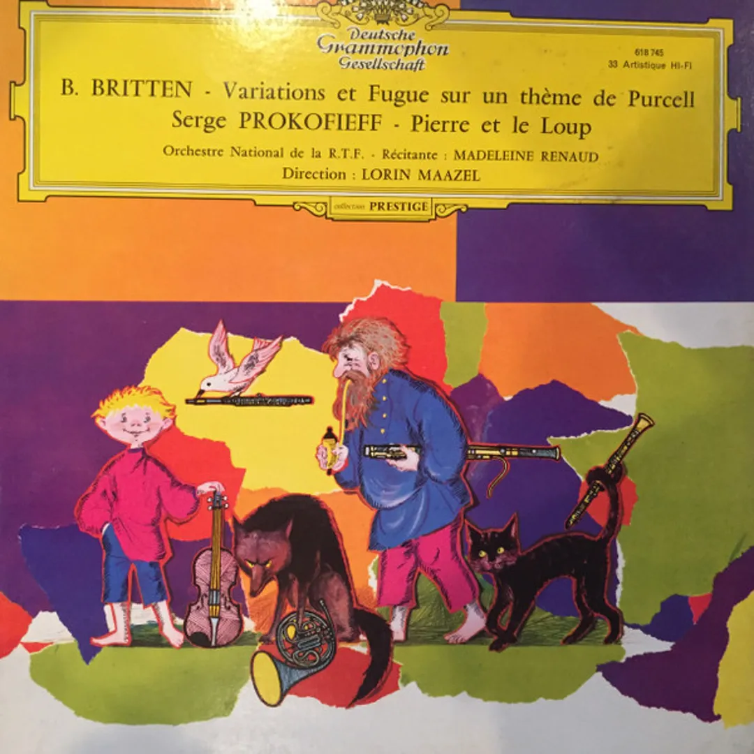 Serge Prokofiev: Peter and the Wolf / Benjamin Britten: Young Person’s Guide to the Orchestra