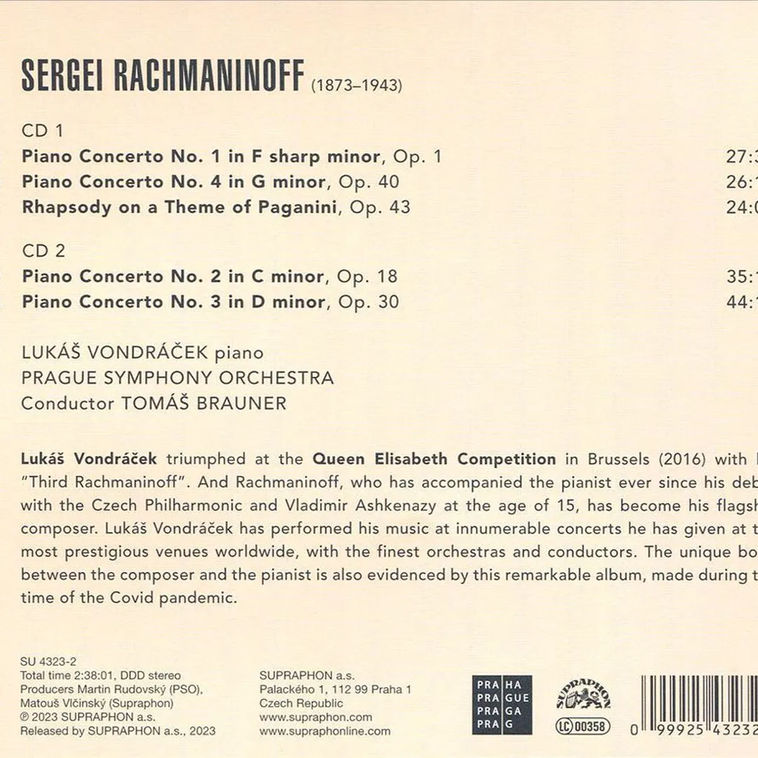 Rachmaninoff: Complete Piano Concertos, Paganini Rhapsody