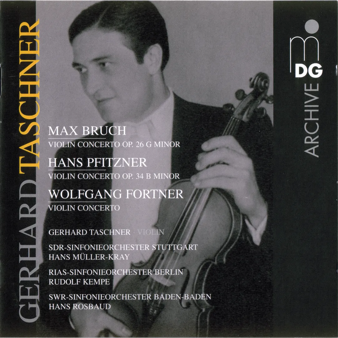 Bruch: Violin Concerto, op. 26 in G minor / Pfitzner: Violin Concerto, op. 34 in B minor / Fortner: Violin Concerto