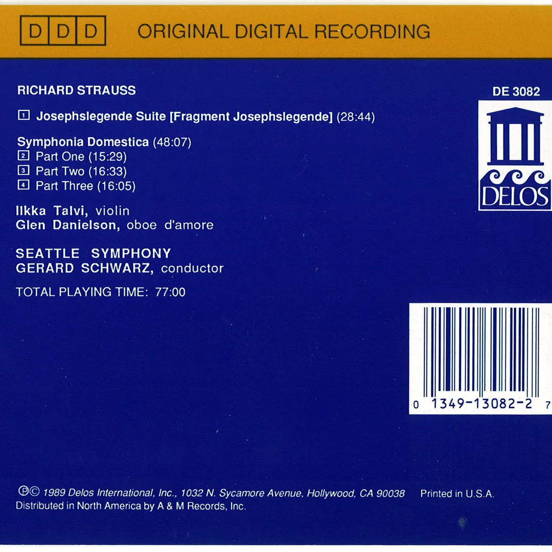 Josephslegende & Symphonia Domestica