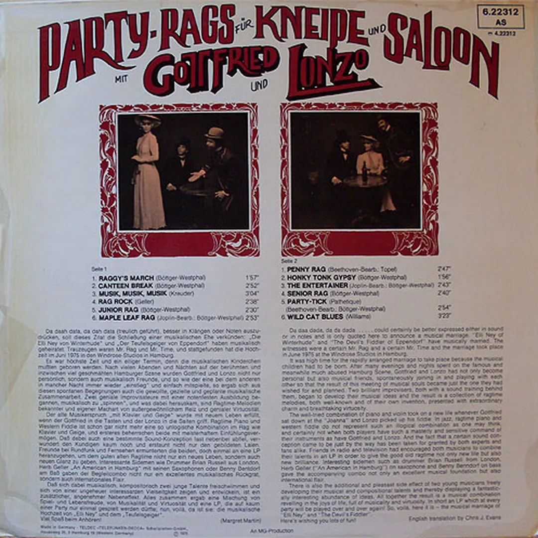 Party-Rags für Kneipe und Saloon