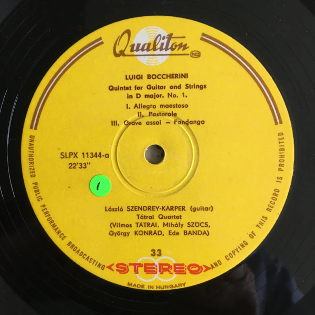 Boccherini: Guitar Quintets nos. 1–3 / Haydn: Guitar Quartet in D major