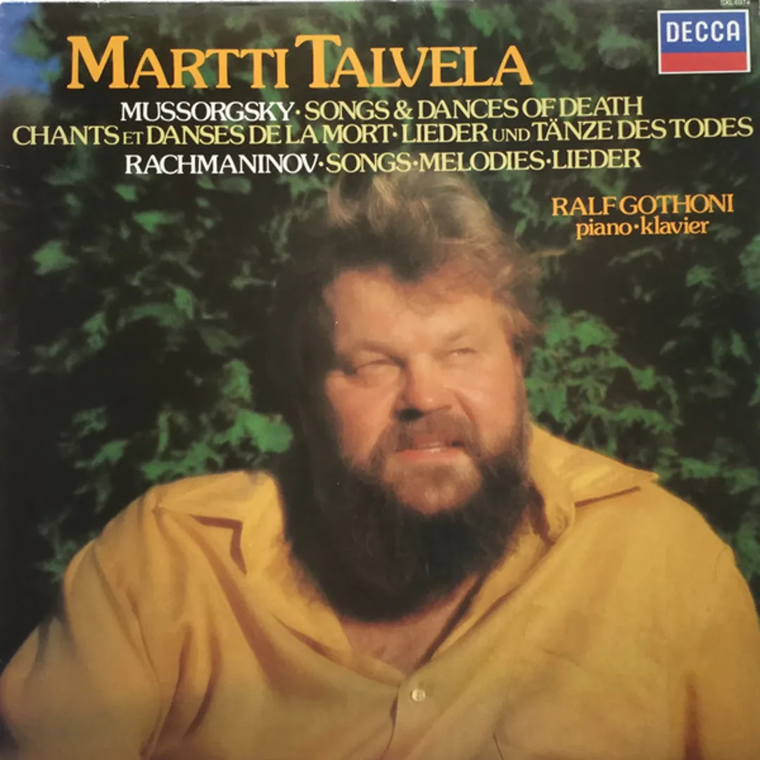 Martti Talvela, Mussorgsky - Songs & Dances of Death, Rachmaninov - Songs