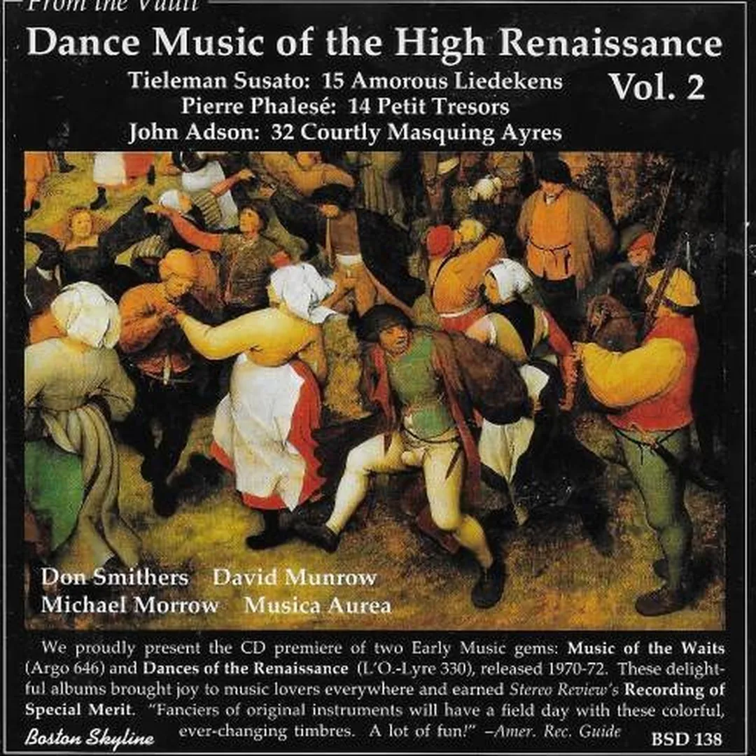 Dance Music of the High Renaissance, Volume 2