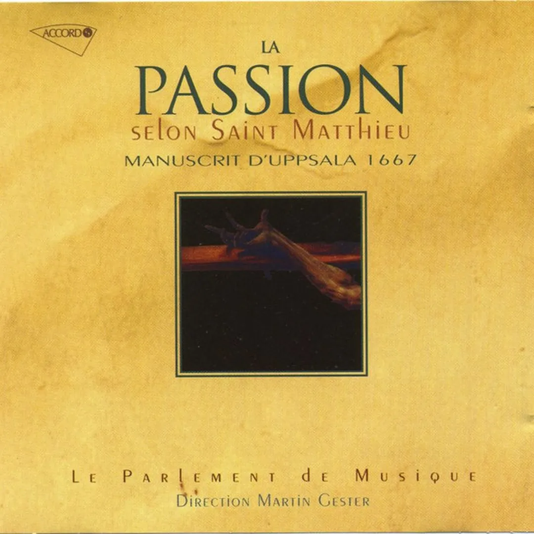 Manuscrit d'Uppsala 1667 - La passion selon St Matthieu