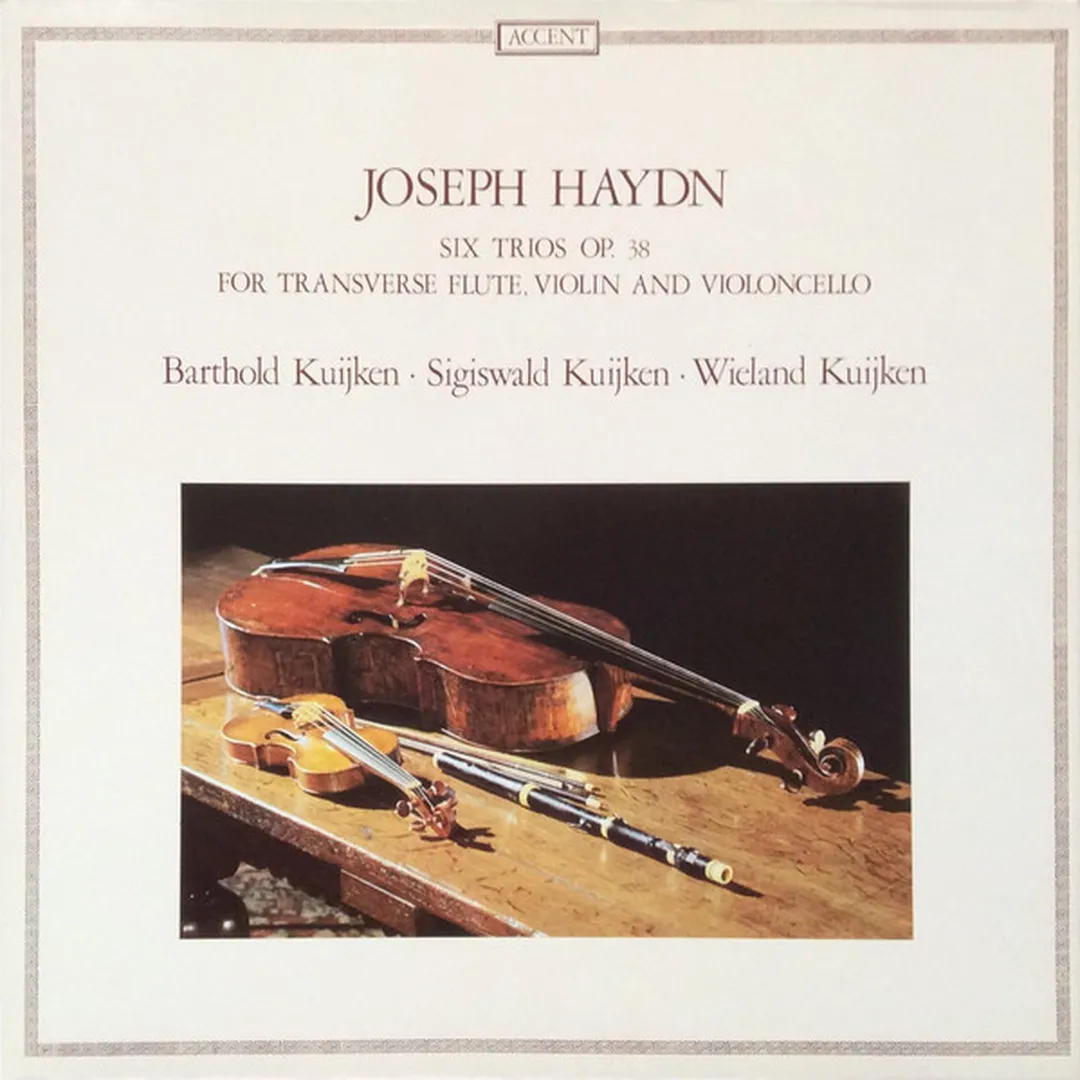 Six Trios op. 38 for Transverse Flute, Violin and Violoncello