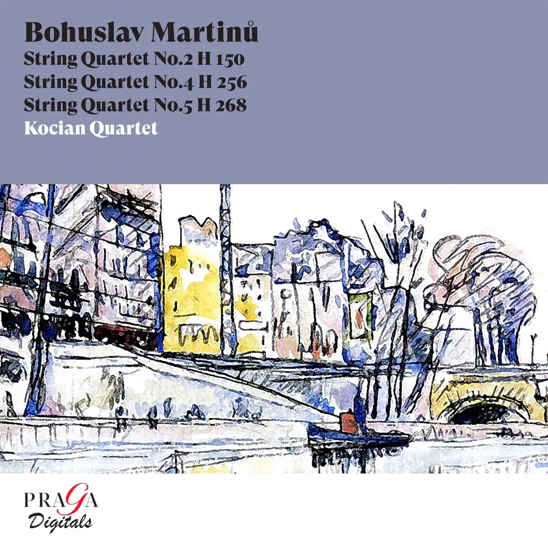 String Quartets Nos. 2, 4 & 5