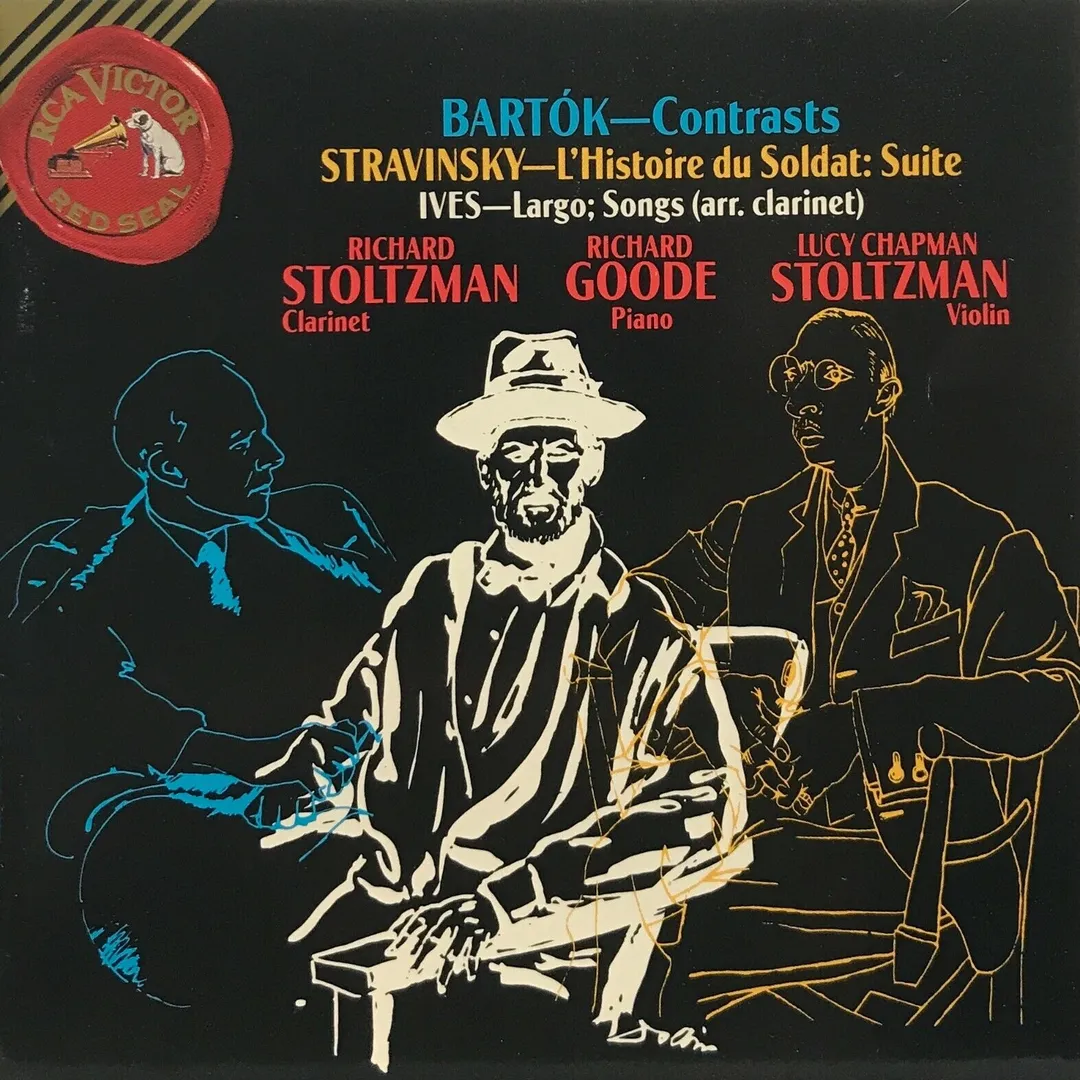 Bartok - Contrasts; Stravinsky - L'Histoire Du Soldat - Suite; Ives - Largo; Songs (Arr. Clarinet)