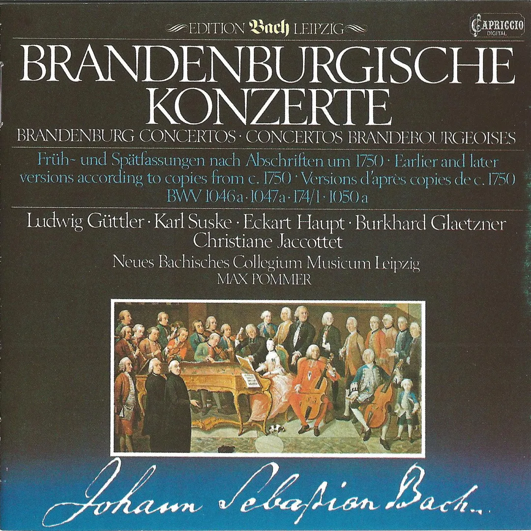 Brandenburgische Konzerte: Früh- und Spätfassungen