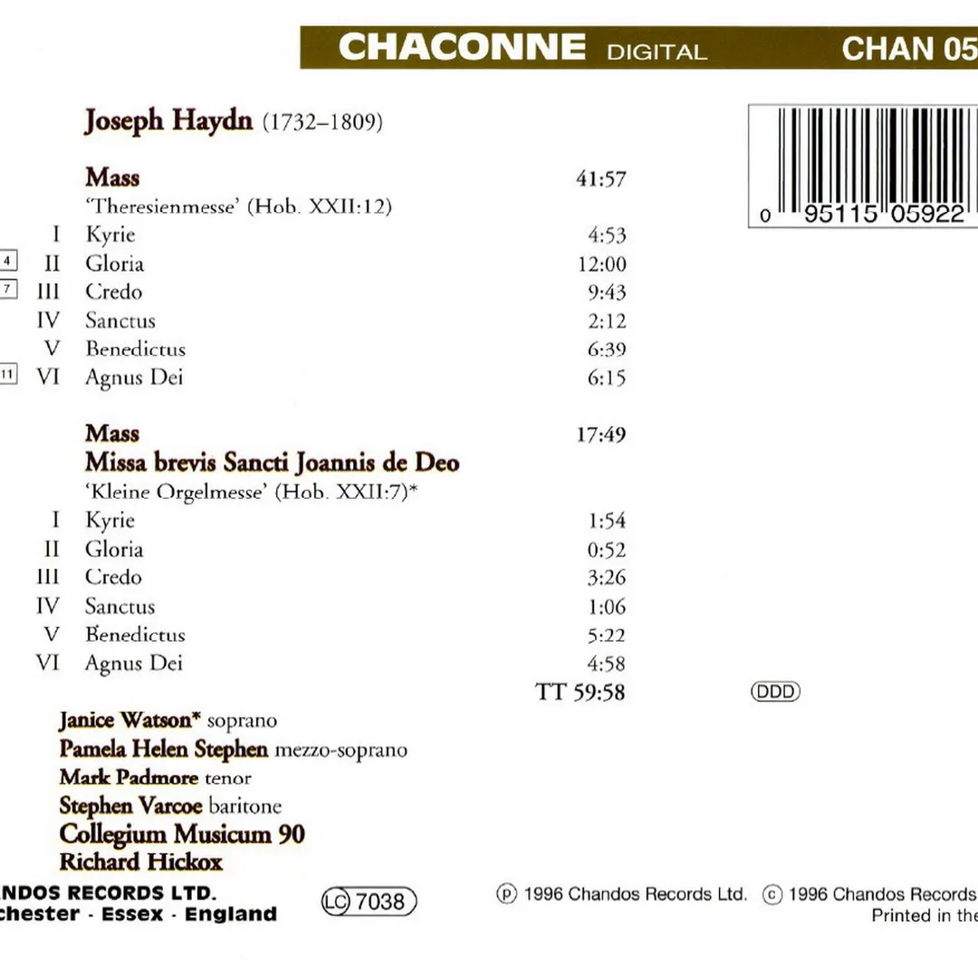 Theresienmesse / Kleine Orgelmesse