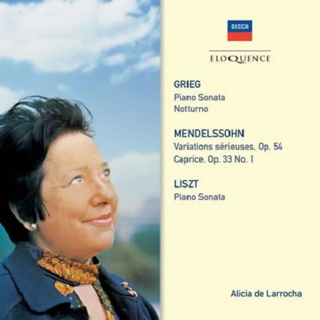 Grieg: Piano Sonata / Notturno / Mendelssohn: Variations serieuses / Caprice / Liszt: Piano Sonata