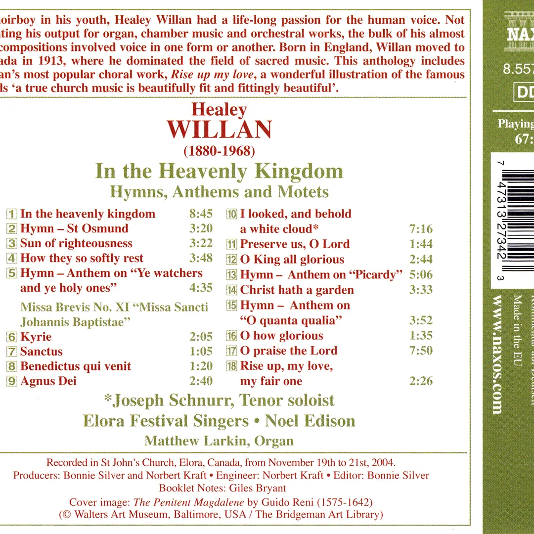 In the Heavenly Kingdom: Hymns, Anthems and Motets