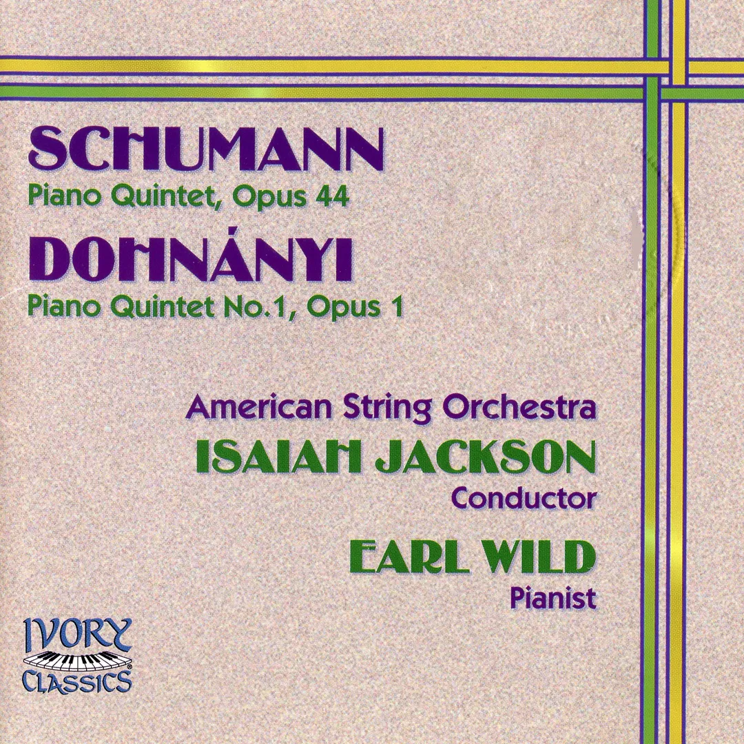 Schumann: Piano Quintet, op. 44 / Dohnányi: Piano Quintet no. 1, op. 1