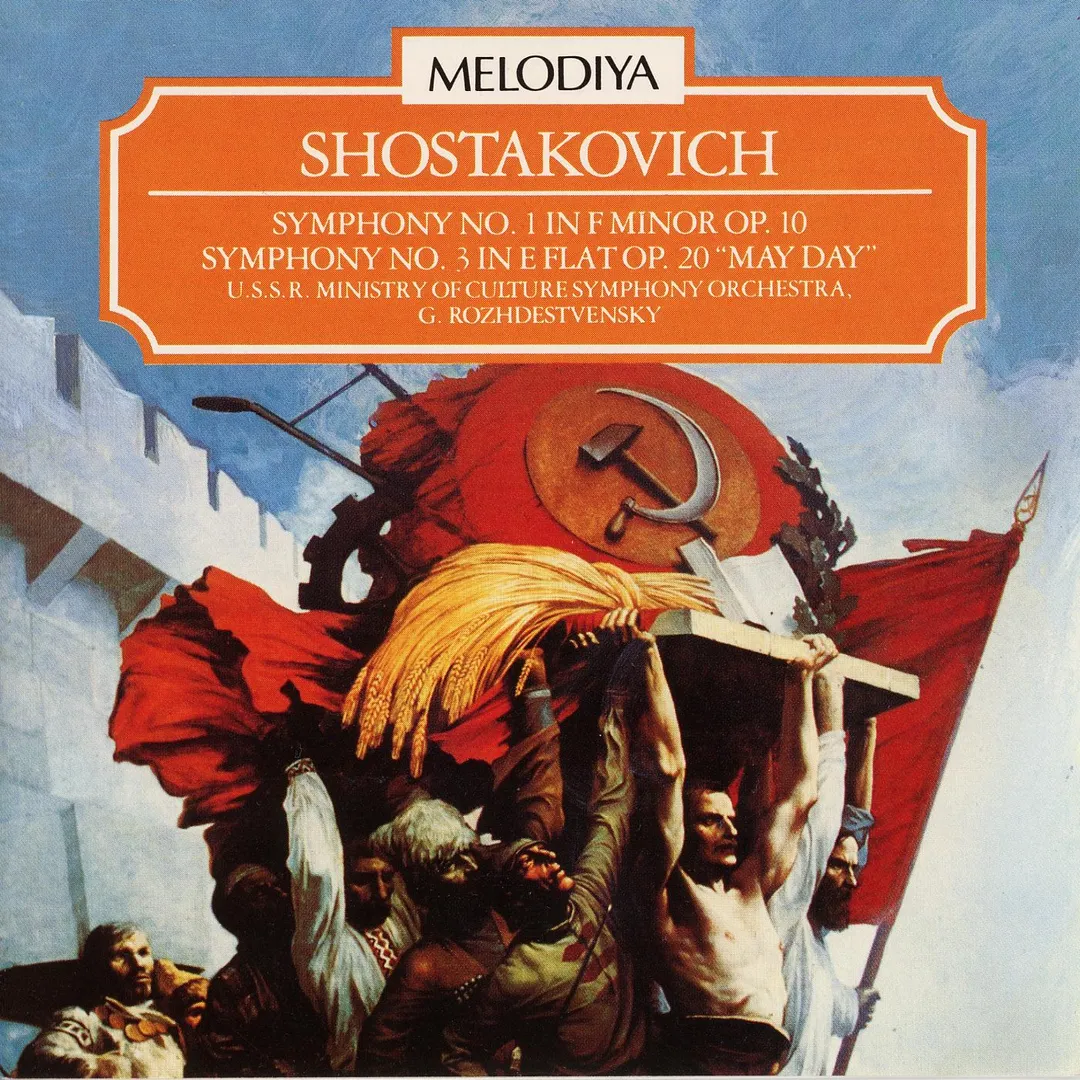 Symphony no. 1 in F minor, op. 10 / Symphony no. 3 in E-flat, op. 20 "May Day"