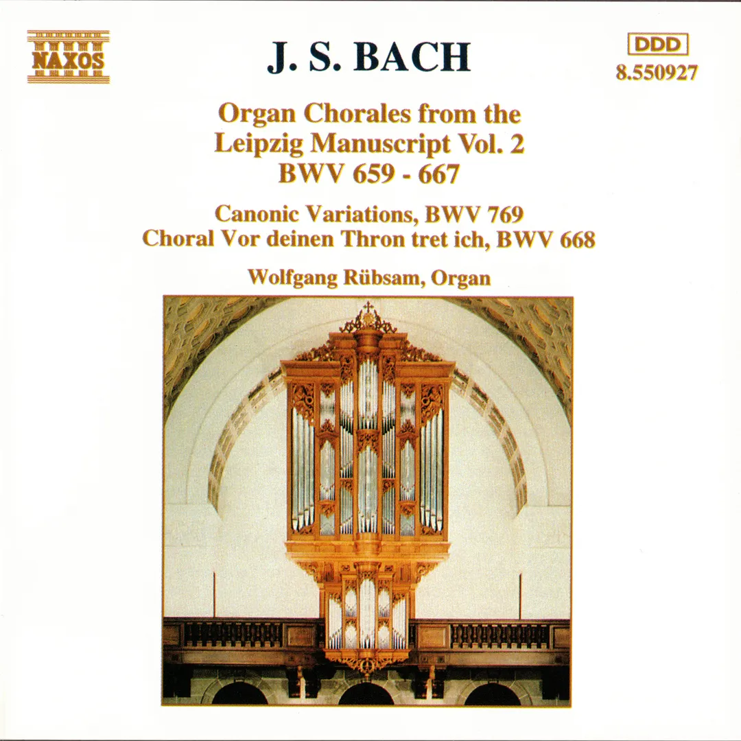 Organ Chorales from the Leipzig Manuscript, Vol. 2: BWV 659–667